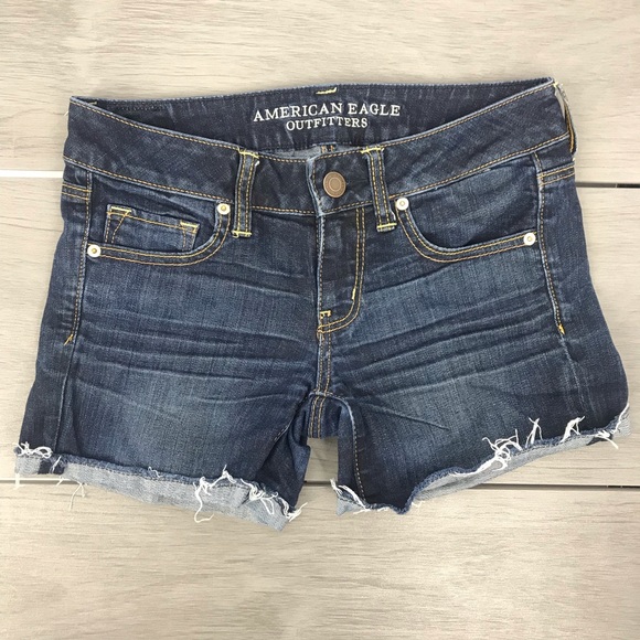 American eagle cutoff shorts stretch size4 - Picture 1 of 5